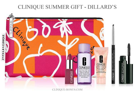 dillard's clinique bonus time 2024.